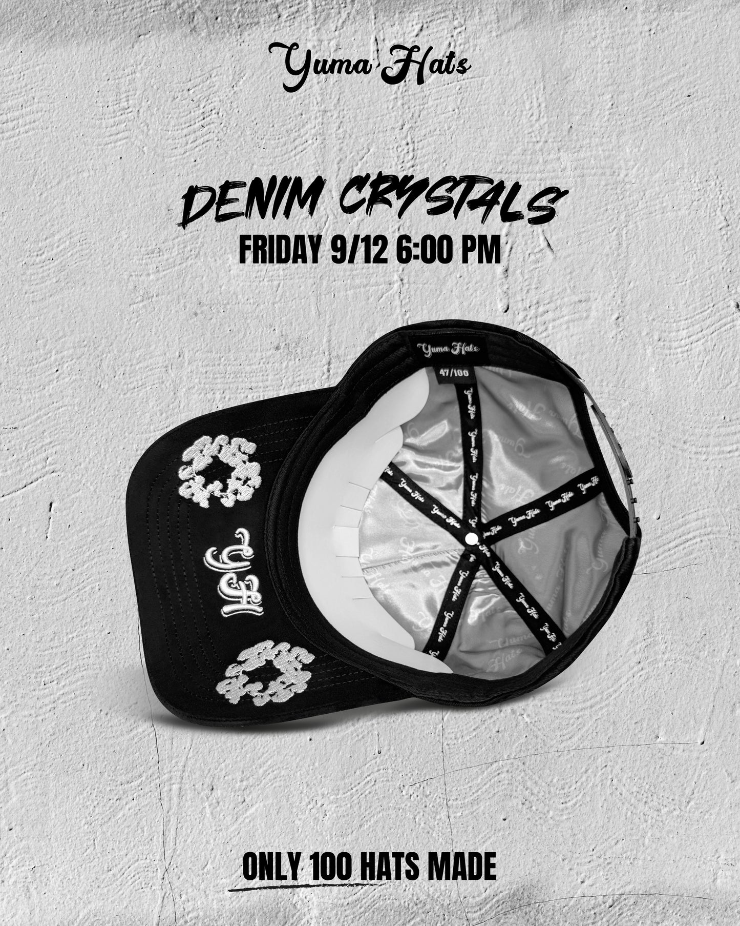 DENIM CRYSTALS